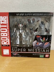 【中古美品】ROBOT魂(SIDE VF) VF-25F スーパーメサイヤバルキリー(早乙女アルト機)