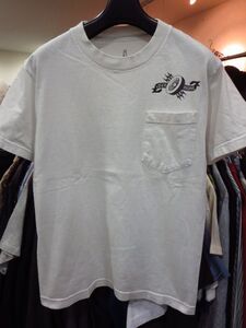 LOSER MACHINE COMPANY ルーザーマシーン ポケット Tシャツ 白 ホワイト WHITE S