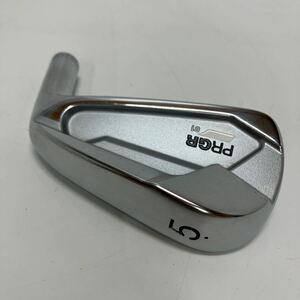 《中古》PRGR　プロギア　01　FORGED　5番　アイアン　ヘッドのみ　GH-3