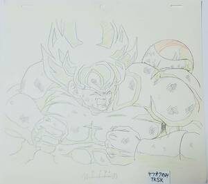 貴重　ドラゴンボールZ　初期のスーパーサイヤ人　孫悟空　フリーザ　原画と修正原画　その４　検)　セル画　鳥山明　