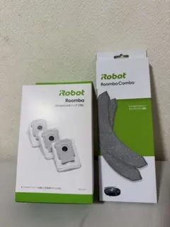 irobot j7、j9 コンボクリーニングクロスとゴミ袋（新品、正規品）