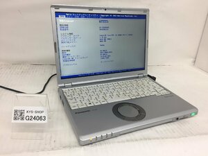 ジャンク/ Panasonic CF-SZ6RDYVS Intel Core i5-7300U メモリ8.19GB ストレージ無し 【G24063】