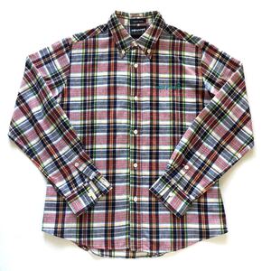 International Gallery BEAMS coffee and milk Buttondown shirt インターナショナルビームス コーヒー&ミルク ボタンダウンシャツ Sサイズ