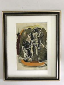 【特価】　　≪　ジョルジュ ブラック 　≫　エリオグラビュール＋リトグラフ【石版画】　Ⅱ　1955年 　VERVE　 GEORGES　BRAQUE