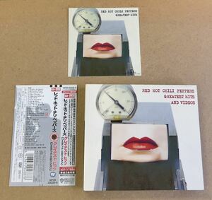 送料無料☆RED HOT CHILI PEPPERS『GREATEST HITS AND VIDEOS』初回限定盤CD＋DVD☆美品☆ベストアルバム☆レッチリ☆336