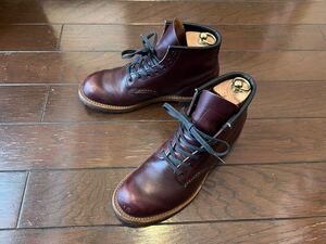 【送料無料】レッドウィング REDWING 9411 ベックマンブーツ フェザーストーン ブラックチェリー 7D 25cm (BRIGAブリガシューキーパー同梱)