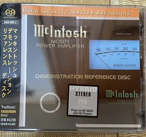 新品Top Music SACD8007.2 McIntosh Demonstration Reference Disc クラシック編 マッキントッシュ公認推薦 SACD