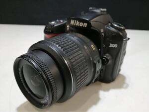 66【53】Nikon ニコン デジタル一眼レフカメラ AF-S DX NIKKOR 18-55mm f/3.5-5.6G VR 標準ズームレンズセット あ