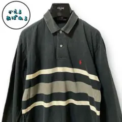 Polo by Ralph Lauren 長袖ポロシャツ ブラック ナイガイ