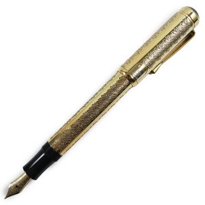 良品●MONTBLANC モンブラン パトロンシリーズ1994 ルイ14世 SV925 ペン先18K Mニブ 4810本限定 3962/4810 万年筆 ゴールド 総重量52g