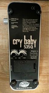 【ビンテージ 初期モデル】JimDunlop CryBaby 535Q 