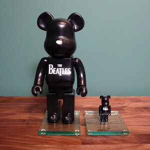 ベアブリック ザ・ビートルズ 400% +100% メディコムトイ BE@RBRICK THE BEATLES 箱なし 2006 ジョンレノン ポールマッカートニー 正規品