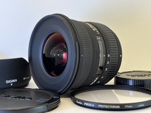 ★極上美品★ シグマ SIGMA AF 10-20mm F4-5.6 EX D DC HSM NIKON ニコン ★Kenko PRO1D プロテクター(W) 77mm付★ #0718-3