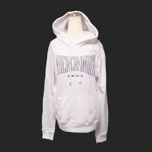 ★SALE★Abercrombie & Fitch/アバクロ★スウェットプルオーバーパーカー (White/L)