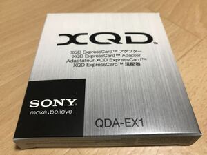 新品未開封 SONY XQDエクスプレスカードアダプター QDA-EX1 SXSメモリー業務カムコーダ用