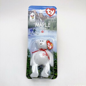 【未開封/即決/送料230円】 ビーニーベイビーズ MAPLE THE BEAR メイプル ベア 1999 Ty アメリカ マクドナルド ノベルティ 30324-5