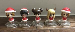 けいおん! K-ON! クリスマスコス　ミニフィギュア ５種セット