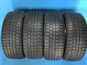 225/40R18 18年　　　　　　　ダンロップ　WINTER MAXX WM02 中古タイヤ４本　　　　スタッドレスタイヤ