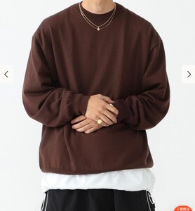 美品　ビームス　ニット　Мサイズ　正規品　BEAMS 16 gauge tech crew neck knit