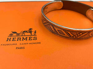 HERMES エルメス 925 刻印 シルバー トゥアレグ バングル