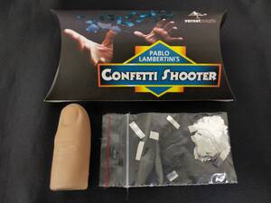 【G537】Confetti Shooter　コンフェッティシューター　Vernet　サムチップ　ステージ　ギミック　マジック　手品