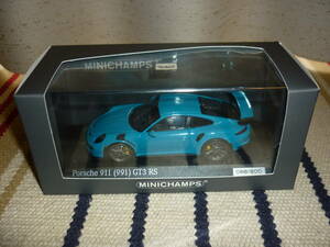 Car.tima PMA 1/43 特注 ポルシェ 911 GT3 RS (991) Miami blau