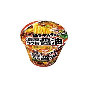 【新品】日清食品 日清デカうま 濃厚コク旨醤油 12食入