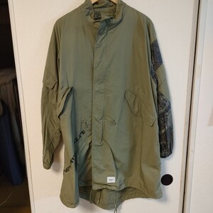 WTAPS JACKET 20SS モッズコート ロングコート ジャケット カーキ ミリタリー N51 ARMY 