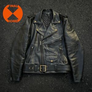 FINAL HOME × VANSON bone leather jacket ファイナルホーム ヴァンソン バンソン 骨 ボーン issey miyake yohji yamamoto y’s dainese 