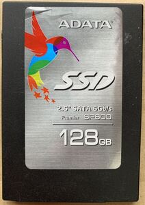 【使用時間3899時間】ADATA 128GB SP600 ASP600SS-128GM 2.5 SATA SSD 546