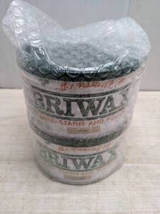 送料無料S89160 BRIWAX ブライワックス オリジナルワックス 400ｇｍｓ CLEAR RUSTIC PINE 2つセット 未使用