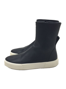 BALENCIAGA◆NAPPA/サイドジップレザースニーカー/436356/43/BLK/レザー