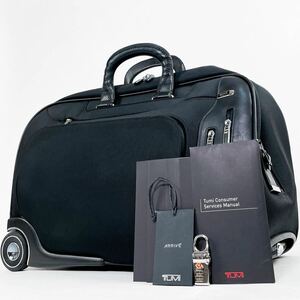 美品 【激レア】TUMI トゥミ ダッフルバッグ キャリーバッグ スーツケース ARRIVE 25040 ドルバル DORVAL ダッフル トロリー 2way バッグ