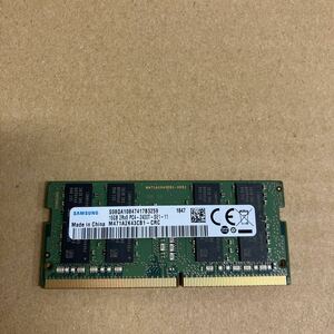 V182 SAMSUNG ノートPCメモリ 16GB 2Rx8 PC4-2400T 動作確認品　