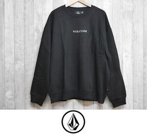 【新品】25 VOLCOM STONE CREW FLEECE - BLACK - XLサイズ トレーナー パーカー スノーボード アパレル 正規品