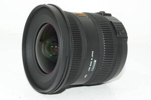 【外観特上級】SIGMA シグマ 広角ズームレンズ 10-20mm F3.5 EX DC HSM ニコンマウント　#u5082