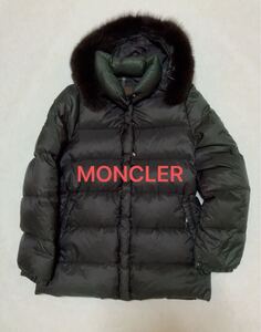 MONCLER モンクレール ダウンジャケット　ダークブラウン　美品　高級茶タグ