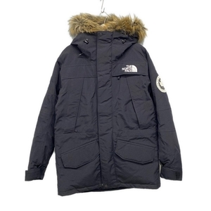 ノースフェイス THE NORTH FACE ダウンジャケット サイズL ND91601 ANTARCTICA フェイクファー 黒 メンズ SUMMIT SERIES 美品 ジャケット