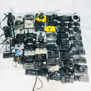 フィルムカメラまとめ売り コンパクト、一眼、レンジファインダー canon,olympus,konica,pentax,fujifilm,minolta,kyocera