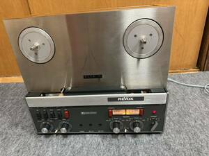 REVOX オープンリールデッキ 動作済み