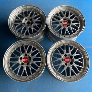 希少　BBS LM114 LM115 18インチ 8.5J＋38 9.5J＋38 PCD114.3-5穴 ハブ径約73mm アルミホイール4本セット