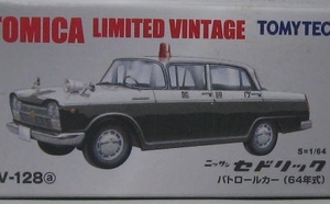 トミカ LV 128a セドリック パトロールカー 警視庁 パトカー トミカリミテッドヴィンテージ 1/64　新品 未開封