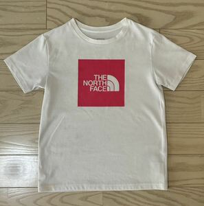 ノースフェイス Tシャツ ホワイト キッズ　サイズ140