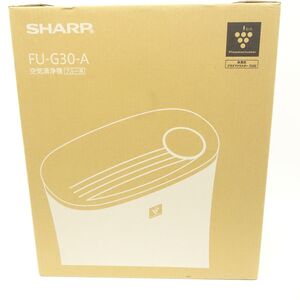 106【未使用】SHARP シャープ 空気清浄機 FU-G30-A ブルー系 プラズマクラスター7000