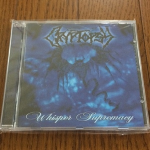 [ Cryptopsy / Whisper Supremacy ] CD 送料無料 Suffocation, Morbid Angel, Obituary, Cannibal Corpse, Deicide, Malevolent Creation