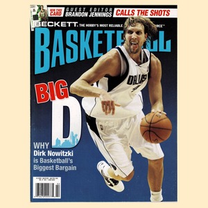 ■ストック品【Beckett誌バックナンバー】Dirk Nowitzki選手表紙 米国 ベケット誌　□検索：ダーク・ノヴィツキー　ダラス・マーベリックス