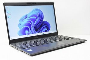 1円スタート ノートパソコン Windows11 ハイスペック 富士通 LIFEBOOK U939 第8世代 Core i7 メモリ16GB SSD256GB Windows10 カメラ 13.3