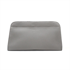 メゾンタクヤ MAISON TAKUYA クラッチバッグ - レザー ダークグレー Drop Clutch バッグ