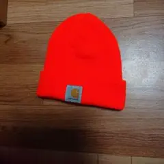 Carhartt オレンジ ニット帽