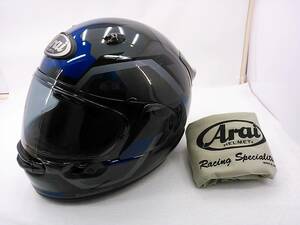 【送料無料】試着程度 美品 2021年製 Arai アライ ASTRO-GX ASTRO GX アストロGX FACE フェイス Mサイズ スモークシールド付き